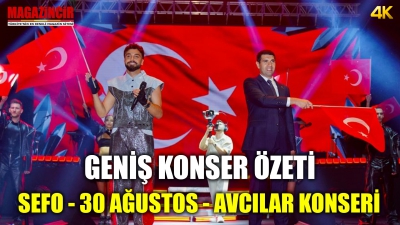 Sefo - 30 Ağustos Zafer Bayramı 2024 - Avcılar - Konser Özeti